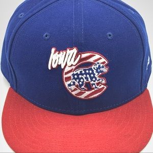 iowa cubs fitted hats